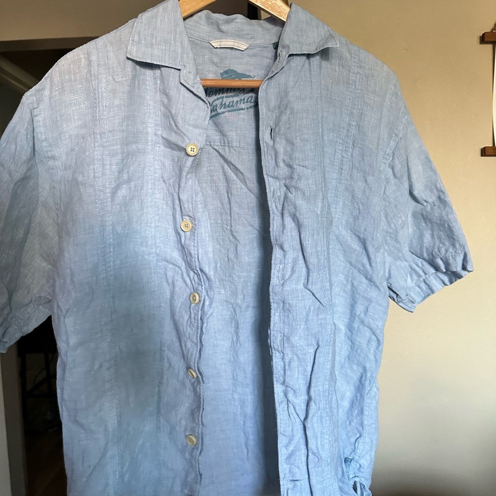 Tommy Bahama Sky Blue Casual Shirt